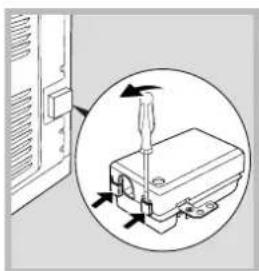 Hotpoint Ariston FK 103EL 0 X/HA - Montaggio del cavo di alimentazione - 1