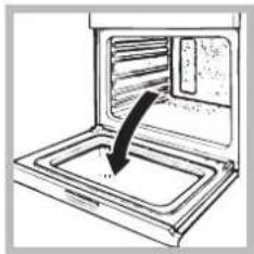 Hotpoint Ariston FK 103EL 0 X/HA - Pour démonter la porte du four avec les charnières soft closing*: - 1