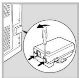 Hotpoint Ariston FKQ 89E P 0 (W)/HA - Montaggio del cavo di alimentazione - 1