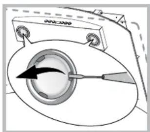 Hotpoint Ariston HGA 9.8 AB X/HA - Технічне обслуговування вугільного фільтра (В) - 4