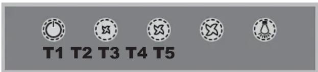 T1 T2 T3 T4 T5