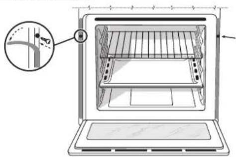 Hotpoint Ariston OK 89E D 0 X/HA - Centrage et fixation - 1