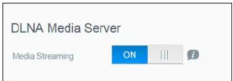 DLNA Media Server Media Streaming ON || i