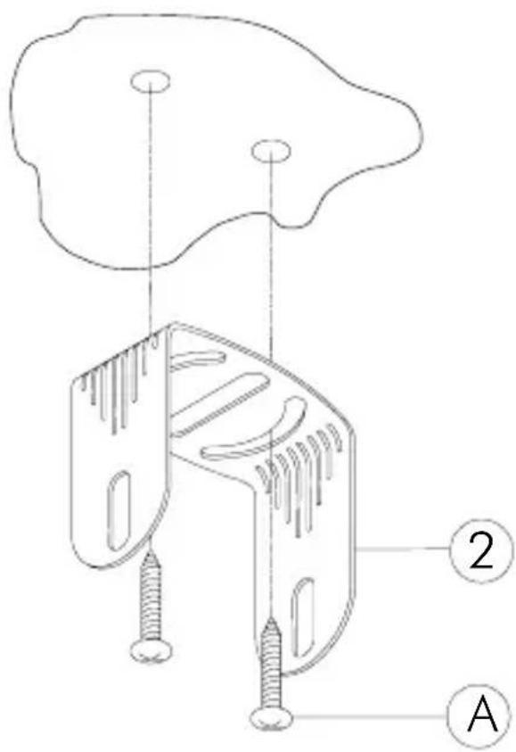 ABUS TV6700 - Vægmontage - 1