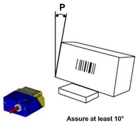 P Assure at least 10°