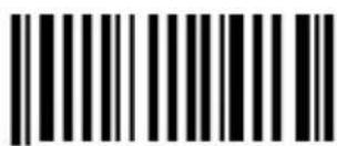 Black and white barcode image with vertical bars of varying lengths