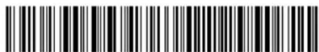 Black and white barcode image with vertical lines and patterns