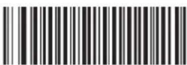 Black and white barcode image with vertical lines and patterns