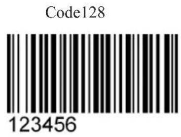 Code128 123456
