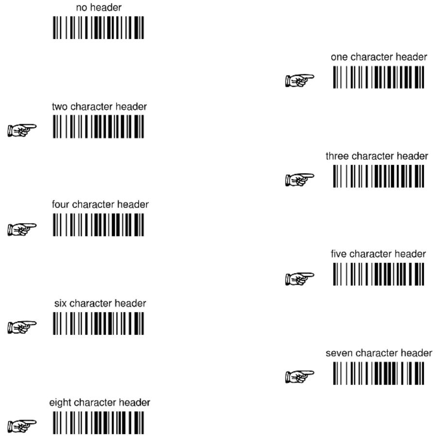 no header two character header four character header six character header eight character header one character header three character header five character header seven character header