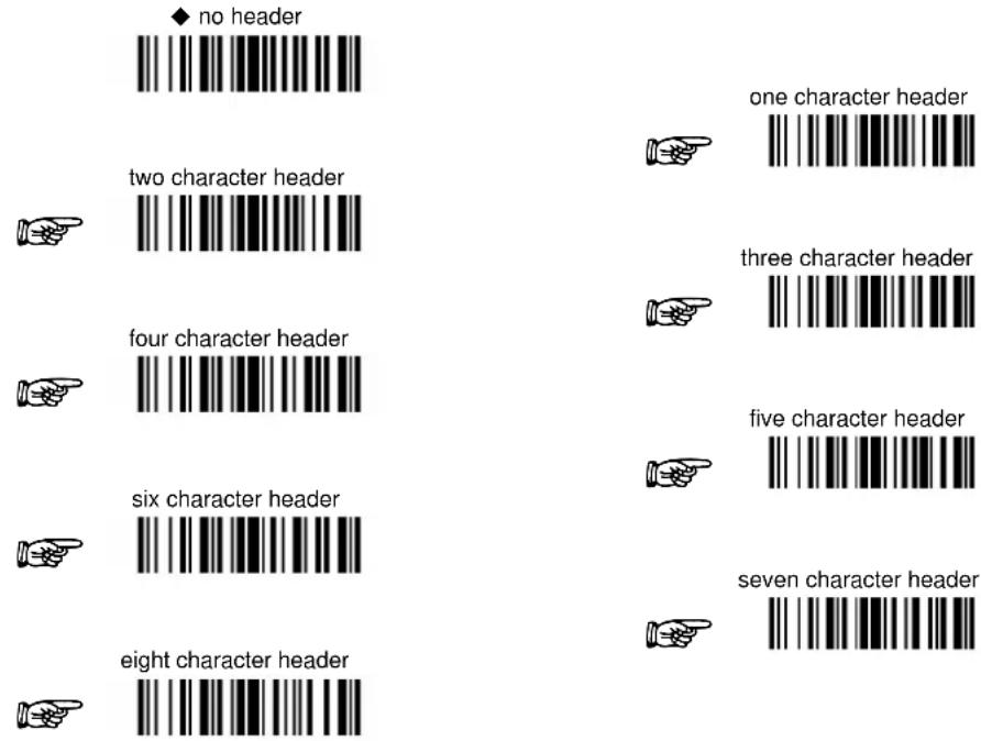 no header two character header four character header six character header eight character header one character header three character header five character header seven character header