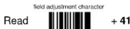 DATALOGIC PowerScan PBT8300 - Example: - 1