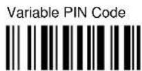 DATALOGIC PowerScan PBT8300 - VARIABLE PIN CODE - 2