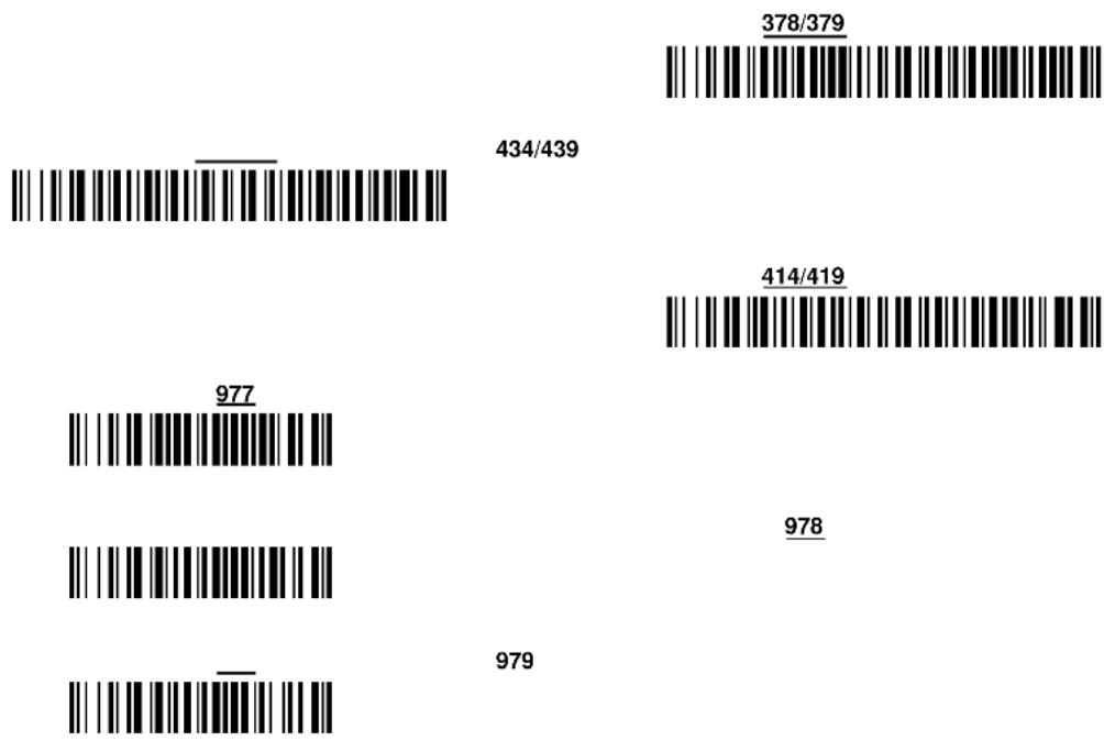 DATALOGIC PowerScan PBT8300 - SELECT EAN/UPC PREFIXES - 3
