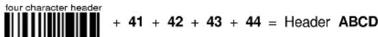 DATALOGIC PowerScan PBT8300 - Example: - 1