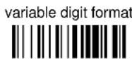 DATALOGIC PowerScan PBT8300 - CRADLE CODE LENGTH - 2