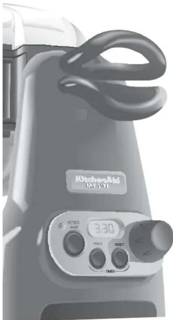Kitchen Aid PRO LINE POWER CHAVE 3:30 START RESET TIME