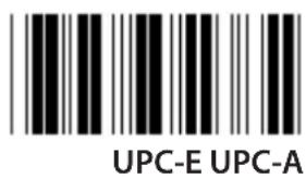 UPC-E UPC-A