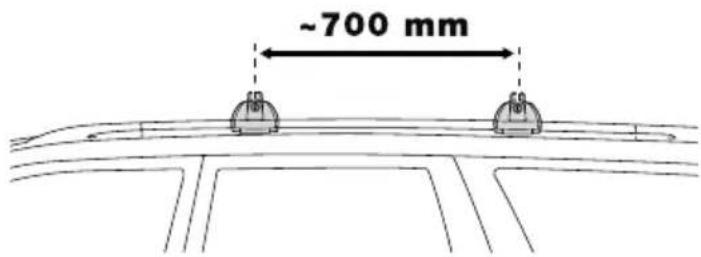 -700 mm