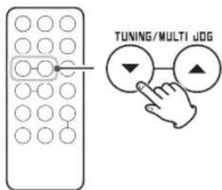 TUNING/MULTI JOG