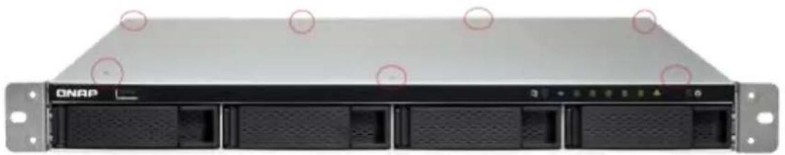 QNAP TS-470U-RP - TS-431U, TS-451U, Sé rie TS-x53U et Sé rie TS-x63U (4/8/12-baies) - 1
