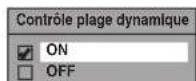 FUNAI WL6D-M102 - Contrôle plage dynamique (Par défaut : ON) (DVD uniquement) - 1