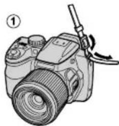 FUJIFILM FinePix S9900W - Fixation de la dragonne - 1