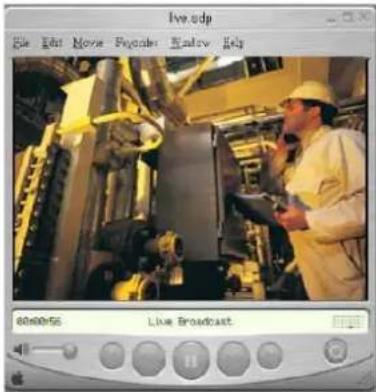 Live.sdp File Edit Movie Preview Window Help 60x00:56 Live Broadcast