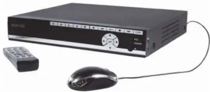 KONIG SEC-SETDVR20 - Dijital Video Kaydedici SEC-DVR504 - 1