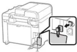 CANON I-Sensys MF4780w - Conectarea printr-un cablu USB - 1