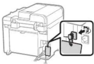 CANON I-Sensys MF4780w - Připojení pomocí kabelu USB - 1