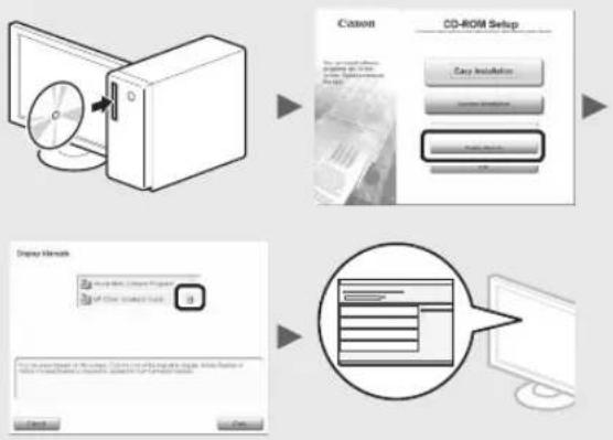 graph TD A["Disk"] --> B["CD-ROM Setup"] B --> C["Easy Installation"] B --> D["Display Notification"] C --> E["Display Notification"] D --> F["Display Notification"] E --> G["Computer Interface"] F --> H["Computer Interface"]
