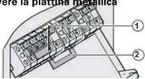ere la platuura metallica ① ②