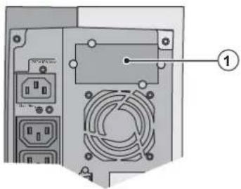 EATON Evolution 1150 Rack - Einbau der optionalen Kommunikationskarten - 2