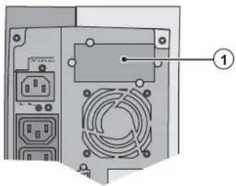 EATON Evolution 1150 Rack - Installazione delle schede di comunicazione (opzione) - 2