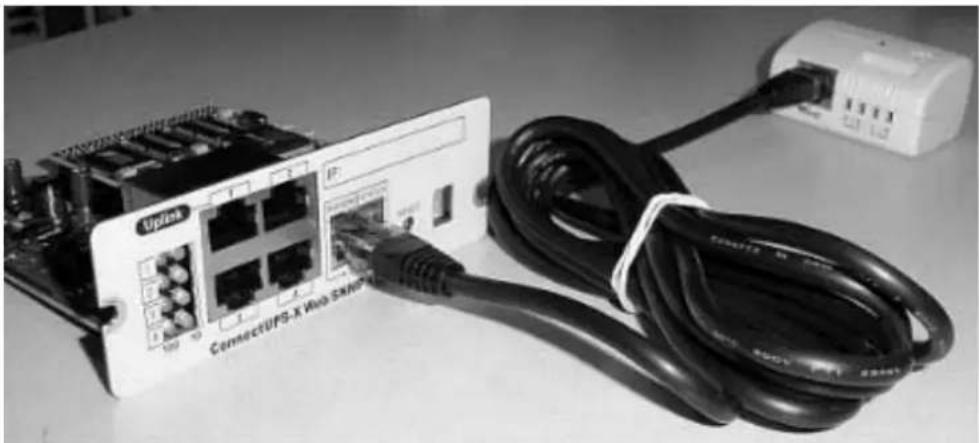 EATON Powerware 9155-20-N-22-3x9Ah-MBS - Module SNMP/Web (optionnel) - 1