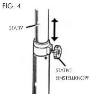 FIG. 4 STATIV STATIVE EINSTELLKNOPF