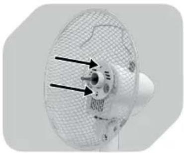 OK OTF 301-W - MONTAGE DES HINTEREN SCHUTZGITTERS (OTF 231-W/OTF 301-W) - 2