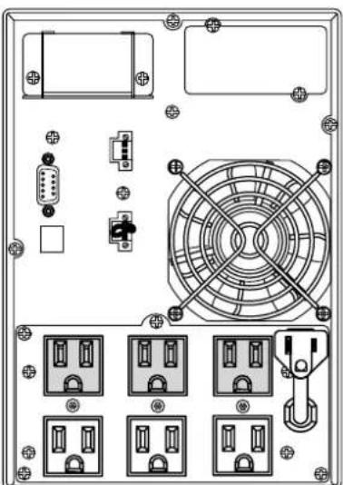 EATON 9130i2000T-XL - Panneaux arrière - 11
