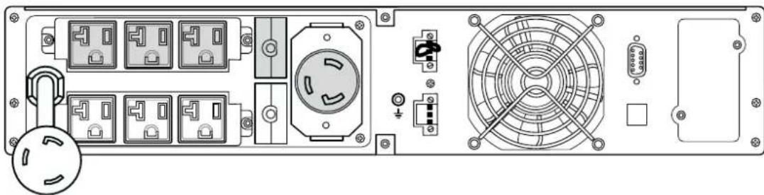 EATON 9130i2000T-XL - Panneaux arrière - 9