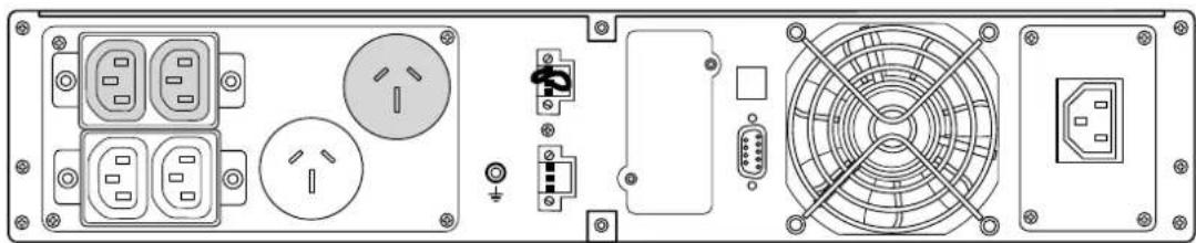 EATON 9130i2000T-XL - Panneaux arrière - 3