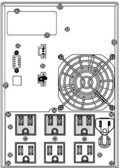 EATON 9130i2000T-XL - Panneaux arrière - 10