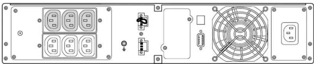EATON 9130i2000T-XL - Panneaux arrière - 5