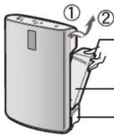 SHARP KC-C70E - Inscrivez la date de début d'utilisation sur l'étiquette de date. - 2