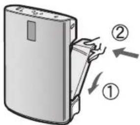 SHARP KC-C70E - Tragen Sie das Datum der Inbetriebnahme auf dem Datumsaufkleber ein. - 5