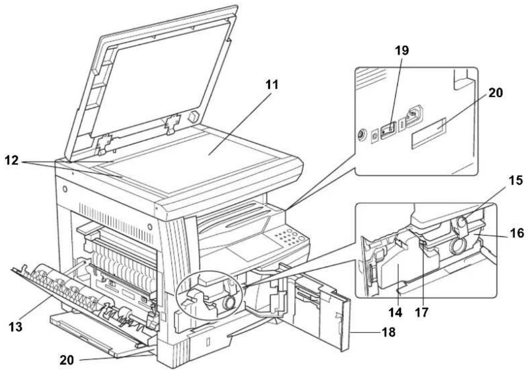 OLIVETTI d-Copia 2000 - Gerätehauptteil - 2