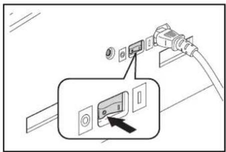 Diagram showing installation of a wall-mounted switch with labeled components and an inset close-up highlighting the internal circuit.