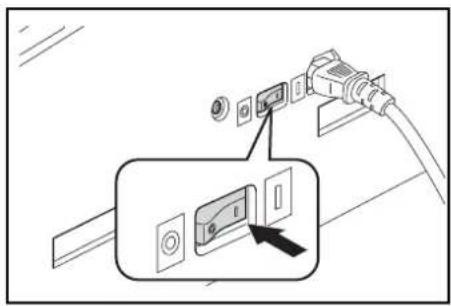 Diagram showing installation of a wall-mounted device with labeled components and an inset close-up of the component.