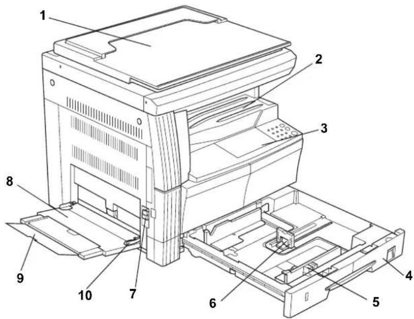 OLIVETTI d-Copia 2000 - Gerätehauptteil - 1