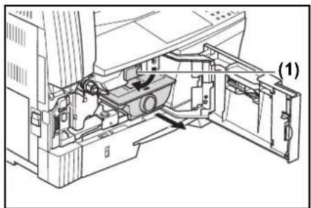 OLIVETTI d-Copia 2000 - Remplacement de la cartouche de toner et du bac de récupération de toner - 6